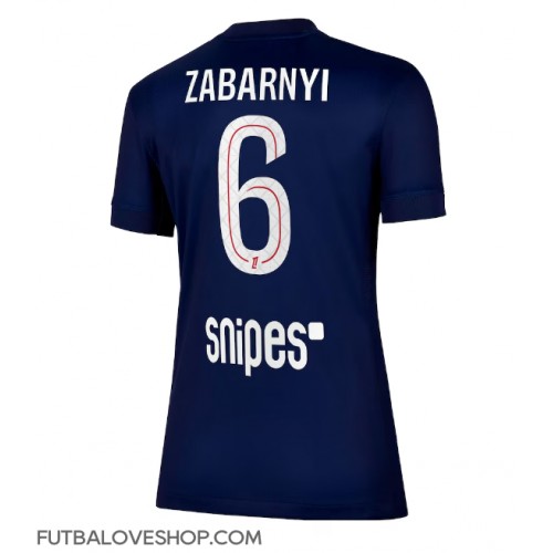 Dres Paris Saint-Germain Illia Zabarnyi #6 Domáci pre Ženy 2025-26 Krátky Rukáv
